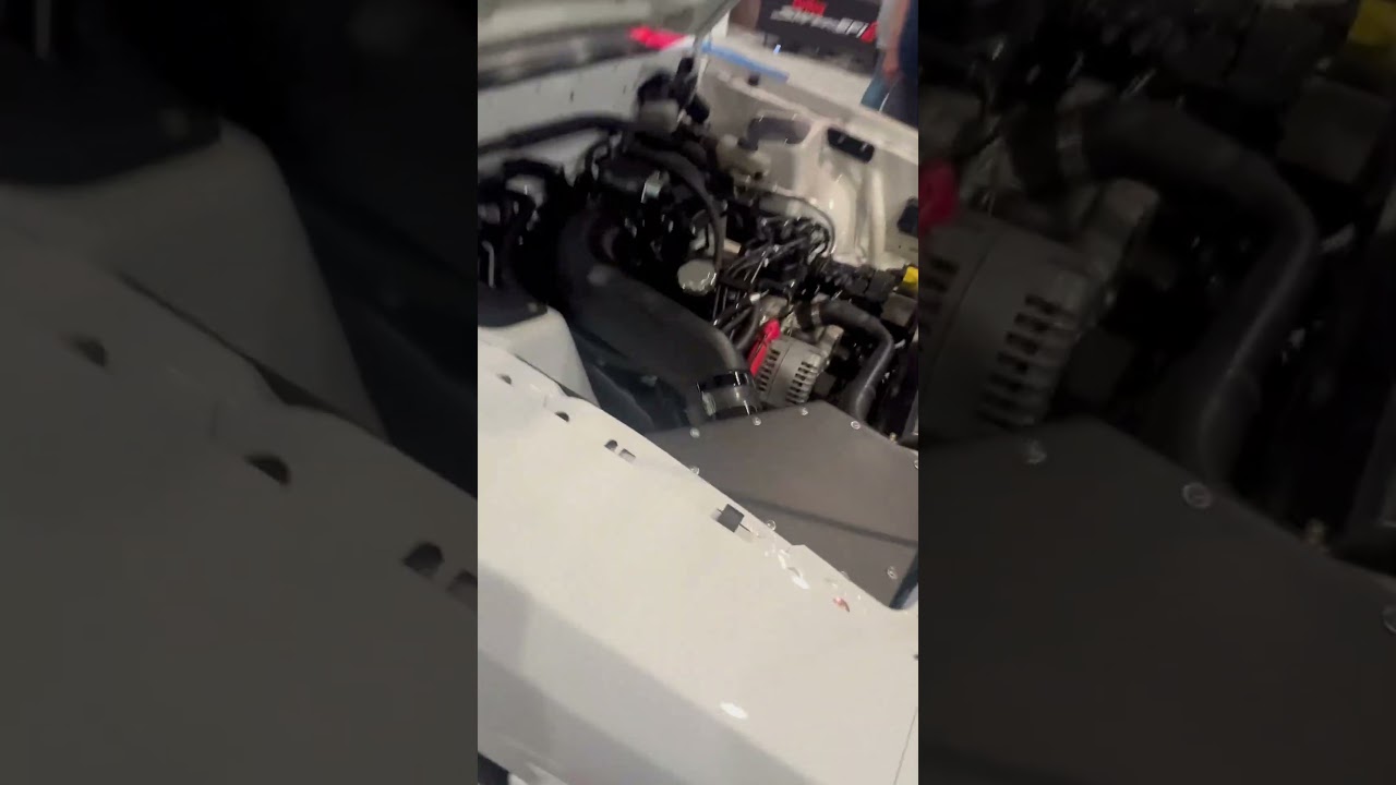 Beautiful Foxbody in the Holley booth at this years SEMA show equipped with Race Part Solution parts