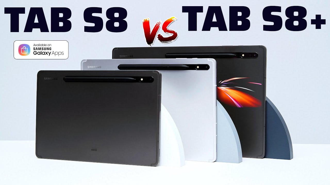 Tab S8 vs Tab S8 Plus - Should You Upgrade? (Tab S7 / Tab S7+)