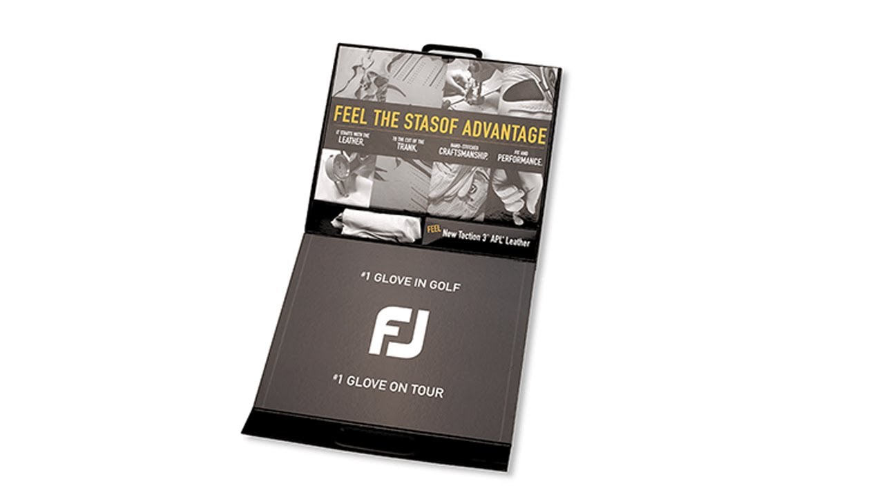 Multi Award Winning Custom Presentation Kit for FootJoy StaSof
