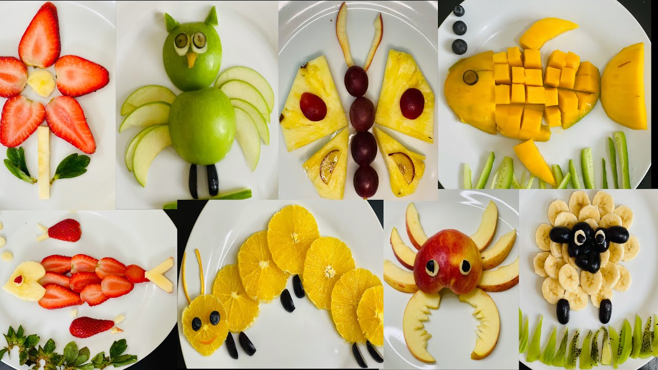 fruit art #fruitartdesign #simplefruitart #easyfruitart #sistersbesties