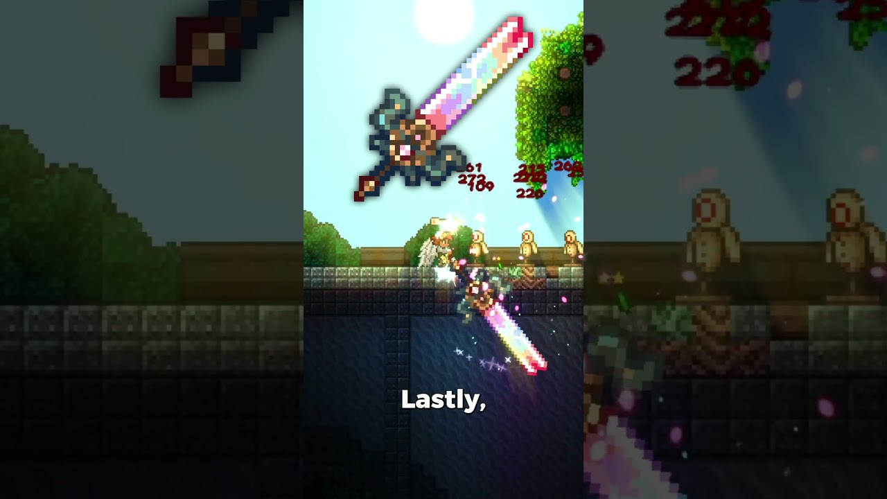 Создание ЛУЧШЕГО меча ближнего боя в моде #calamity часть 2 #terraria #tmodloader