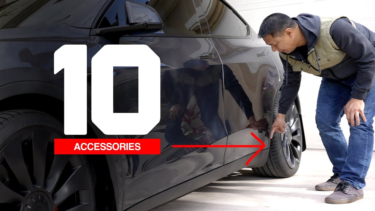 10 АКСЕССУАРОВ ДЛЯ ВАШЕГО TESLA MODEL Y