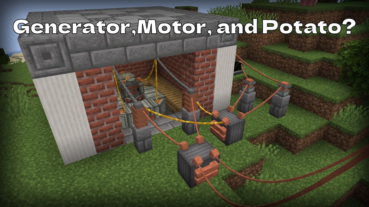 Generator, Motor, and Potato? | Create Power Grid Tutorial/Info