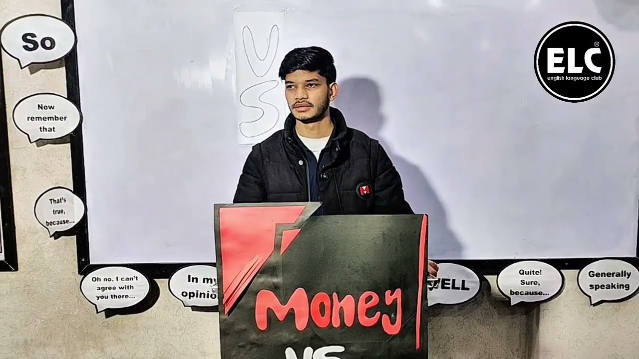 Ali Raza Presentation which is more important MONEY Vs WEALTH ? Why? #elcnarowal 