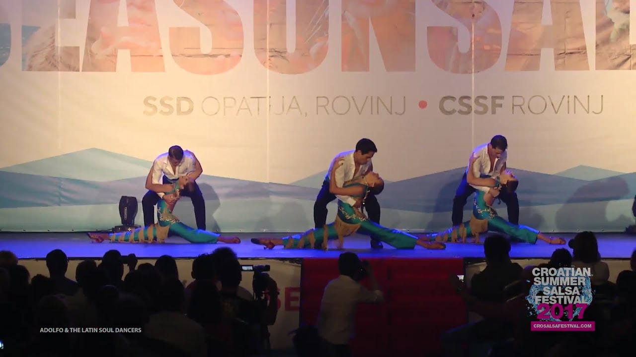 Adolfo Indacochea & Latin Soul dancers - Croatian Summer Salsa Festival, Rovinj 2017