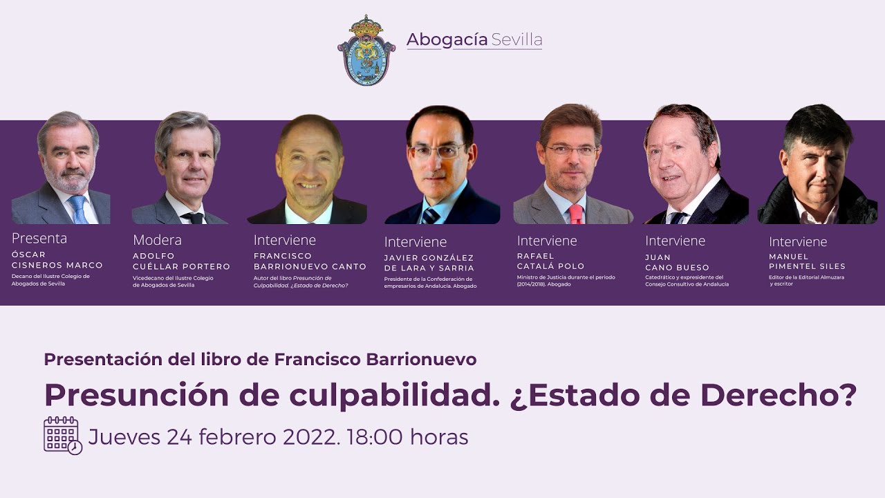 Presunción de culpabilidad. ¿Estado de Derecho?