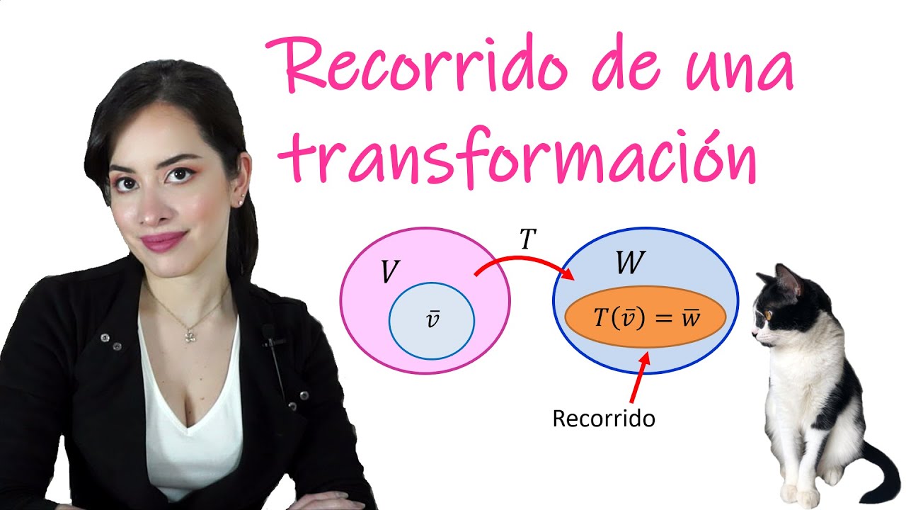 RECORRIDO DE UNA TRANSFORMACI&Oacute;N LINEAL - &Aacute;LGEBRA LINEAL