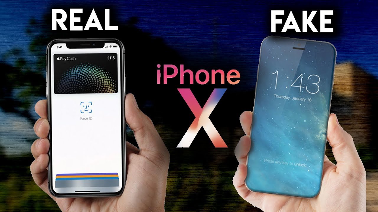 REAL iPhone X vs FAKE iPhone X (Early iPhone X vs Chinese Replica)
