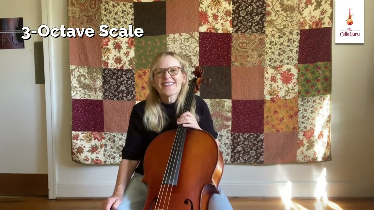 Galamian Scale Method D Scale for Cello