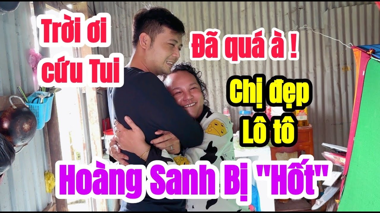 Ghé thăm lại sức khỏe của chị Ngọc Lan,Hoàng Sanh bất ngờ được Chị Đẹp LÔ TÔ 