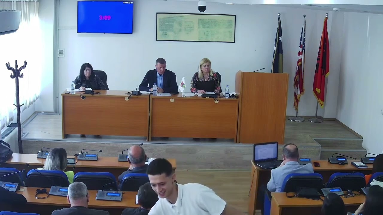 Mbledhjen e Kuvendit të Komunës (Legjislatura e VII5, mbledhja e 5) me dt.28.4.2023