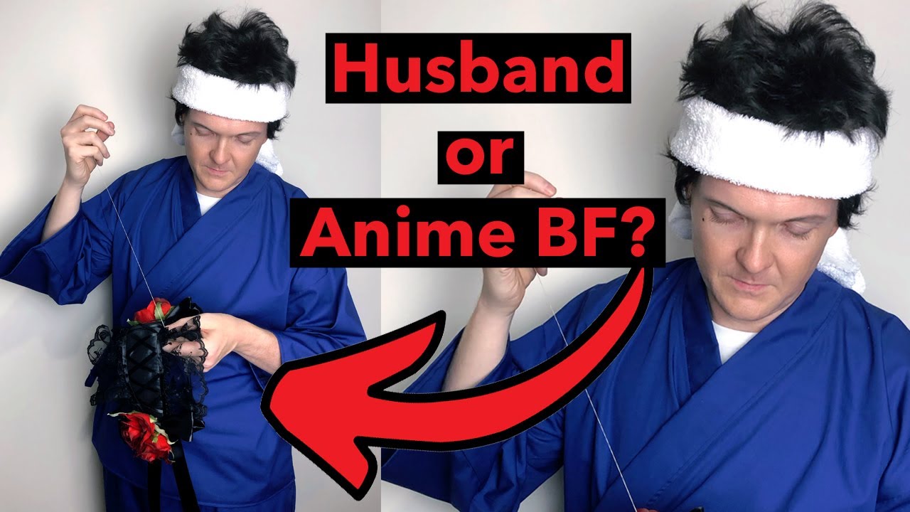 I turned my Husband into my Anime Boyfriend | Making a Gojo Wakana Cosplay | Easy Quick 2 day build!