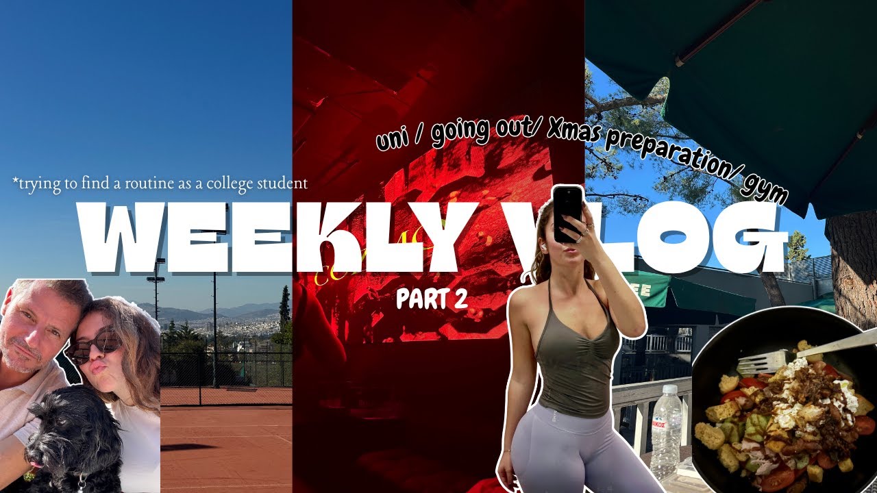 A week in my life as a 1st year college student PART 2 | Artemis Biso