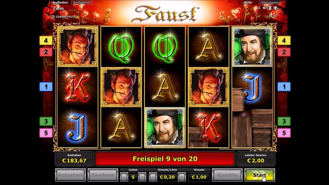 * ONLINE SESSION #5 * FREISPIELE * DYNASTY OF RA * FAUST *