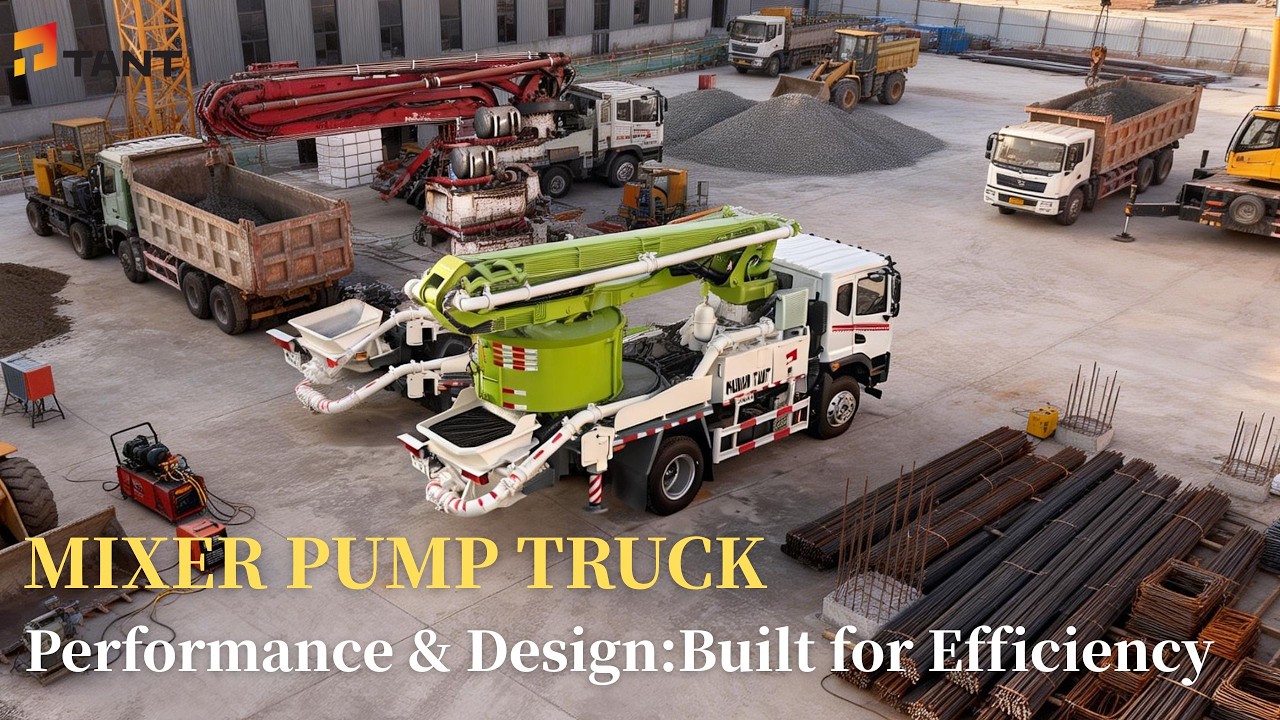 Inside a 33meter Mixer Pump Truck | Performance & Design! #pump#constructionlife #concrete #mixer