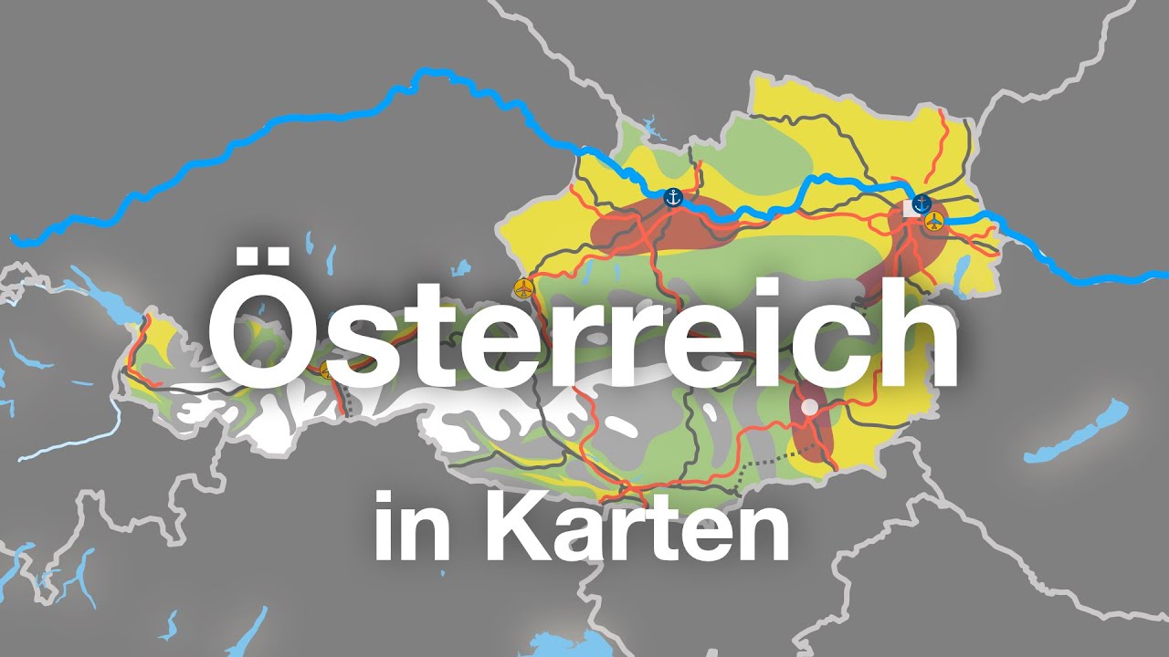 Überblick in Karten: Österreich