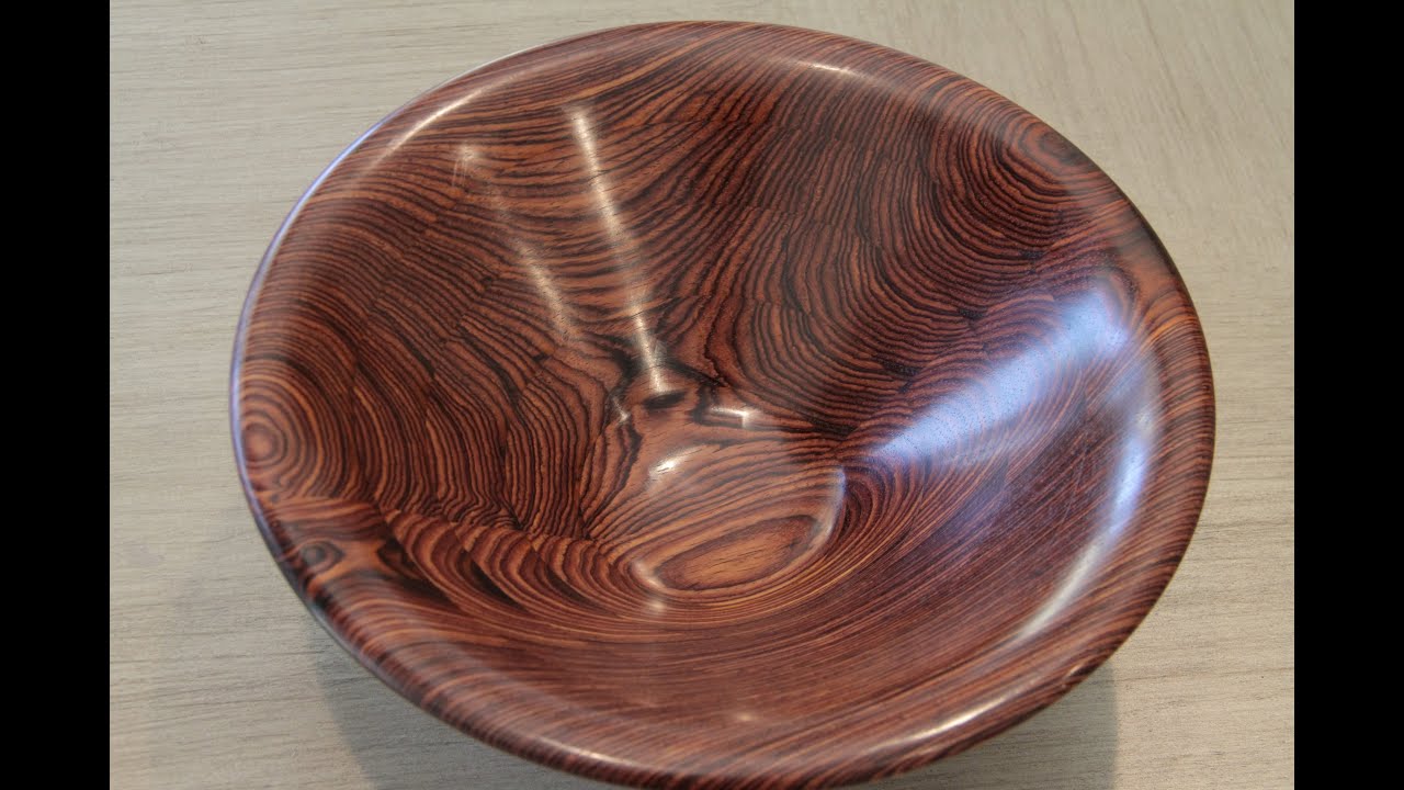 Cocobolo Tornado Bowl | From Offcut to Showpiece with Ring Segment Turning
