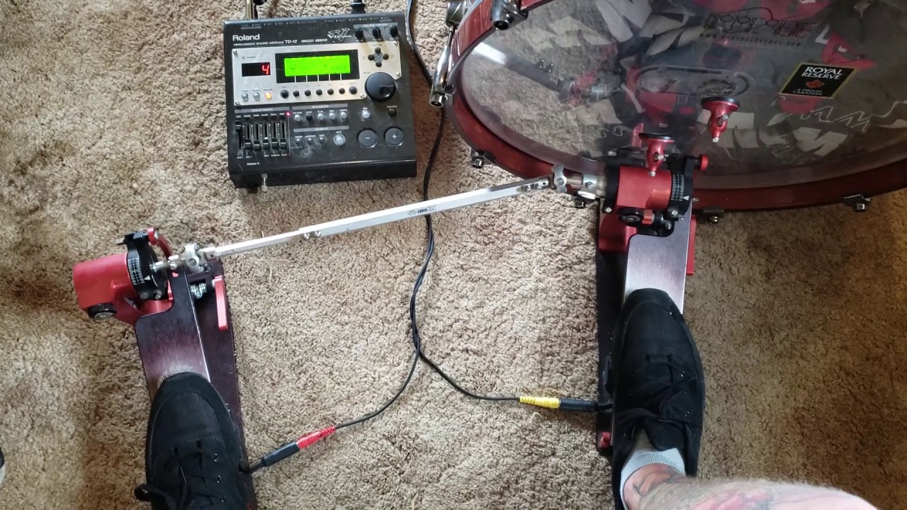 Pedal/module settings for double strokes - Trick Pro 1-V