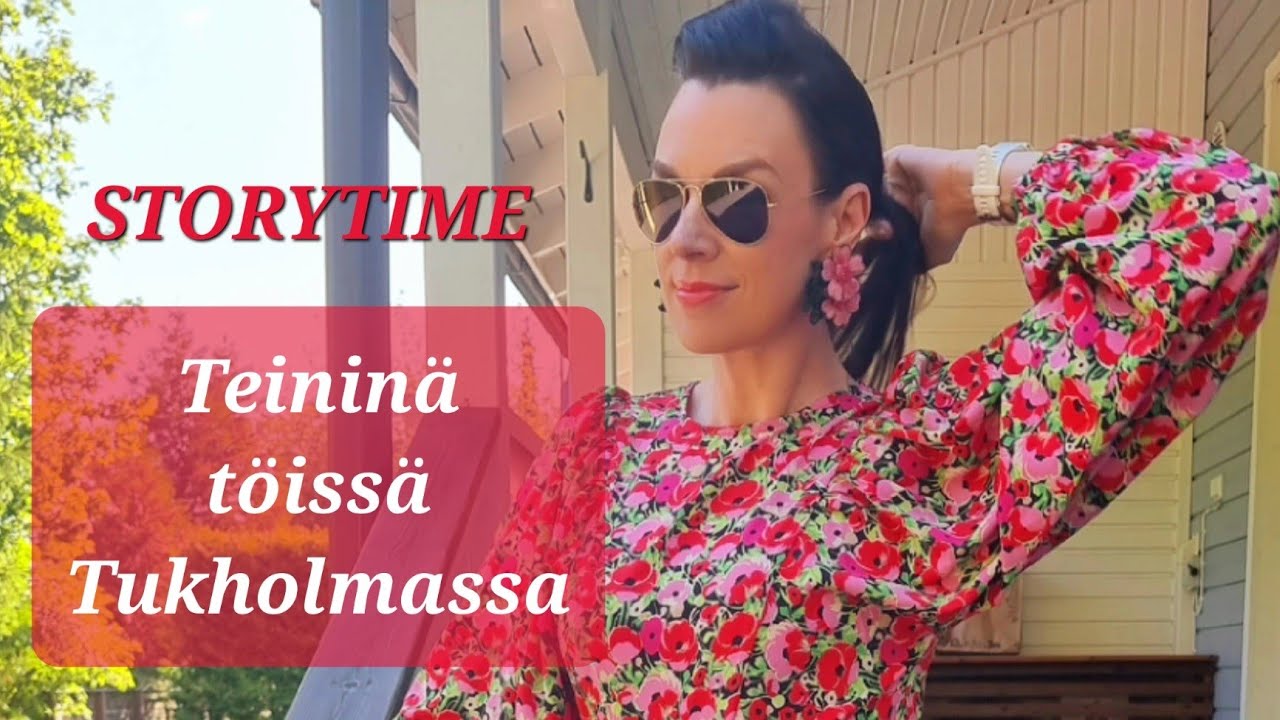 ASMR SUOMI / Olin teininä töissä Ruotsissa! / Storytime