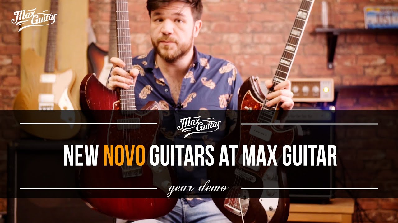 New Novo Serus models at Max Guitar. Demos of the Serus S, T, J and TC!