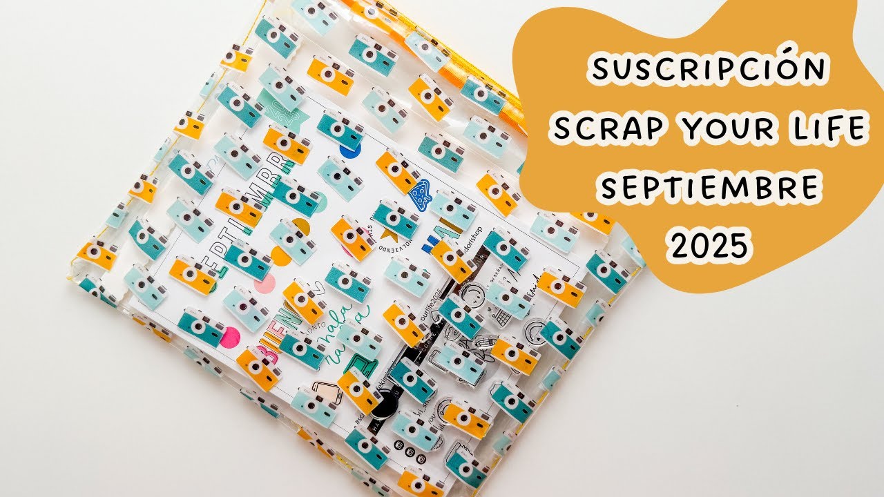 📦✨Unboxing y opinión: Scrap Your Life mes de Septiembre 📷