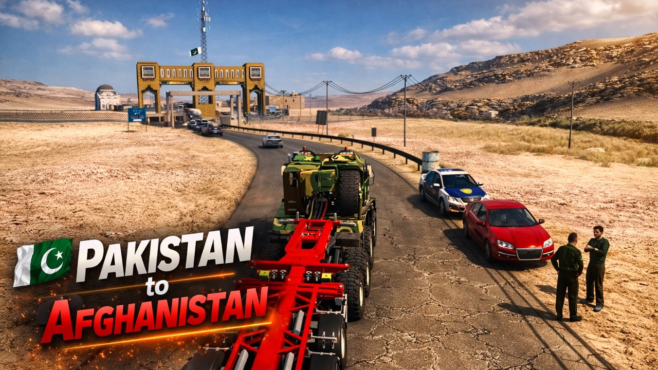 Pakistan to Afghanistan | Beyond | ETS2 v1.57.2.4s | Euro Truck Simulator 2 (No Commentary)