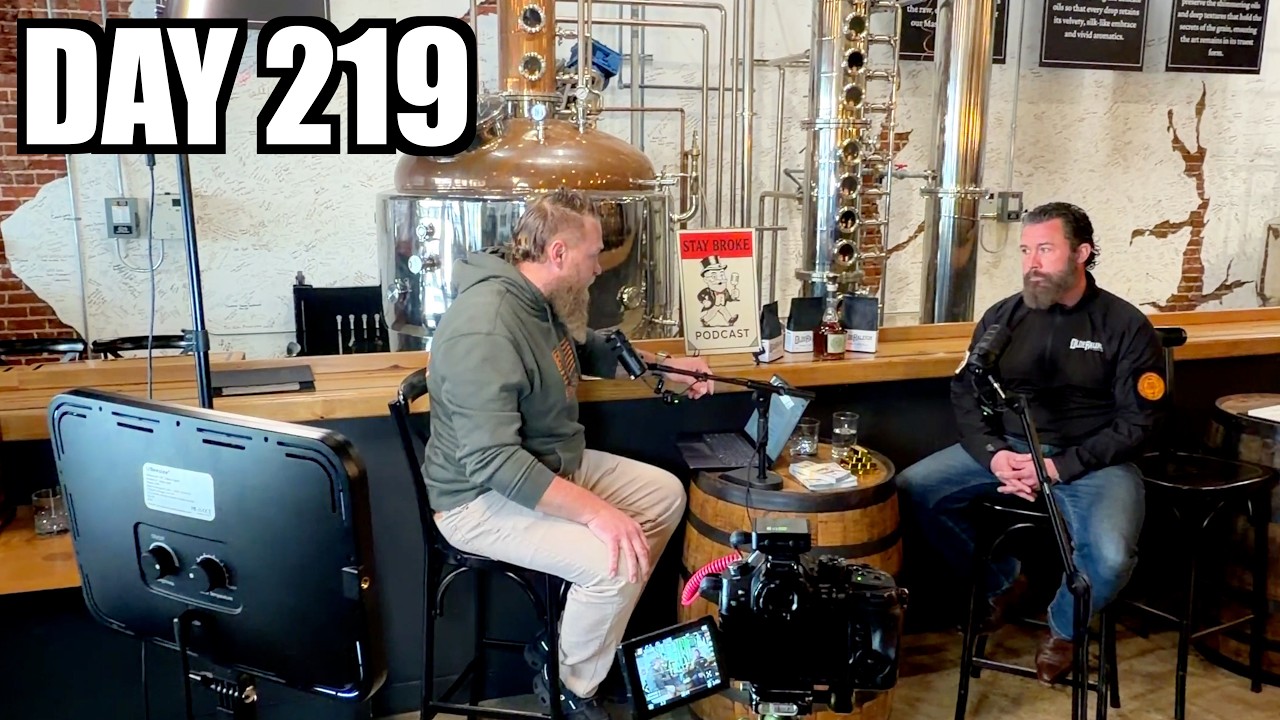 How Olde Raleigh Distillery Was Built From Scratch | Day 219 of building the Stay Broke Podcast