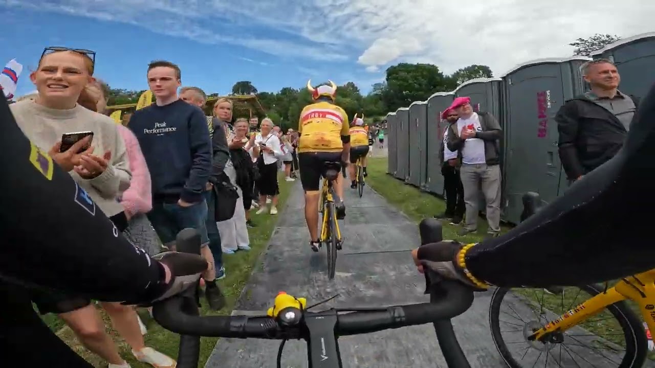 Team Rynkeby Østjylland Ankomst til Compiegne-veledrome