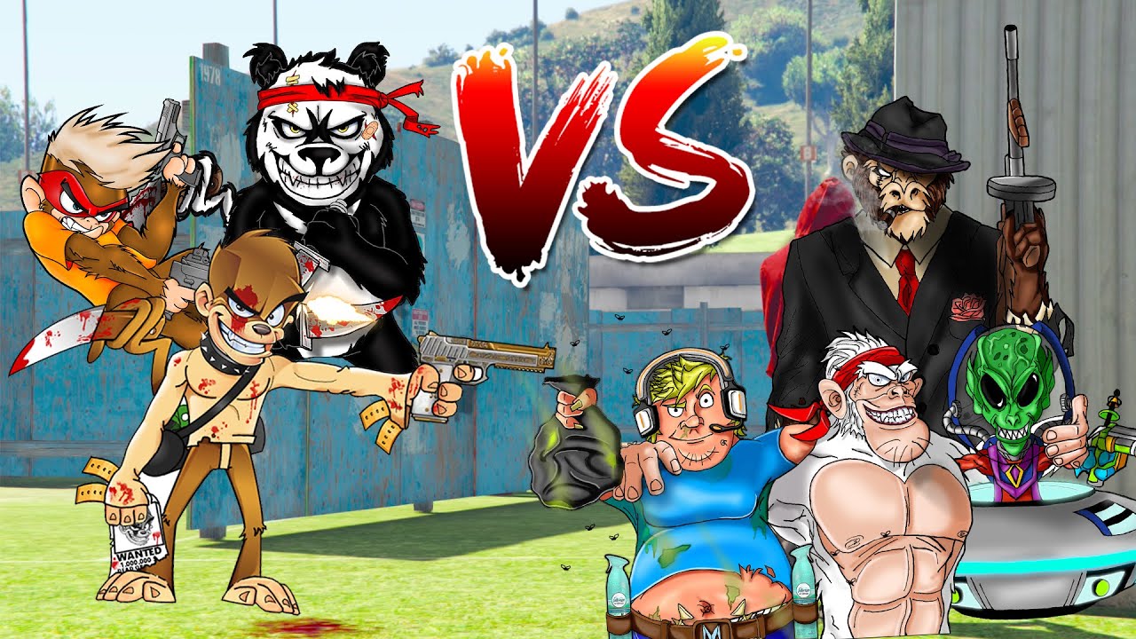 LASALLE ET SA TEAM VS TEAM BOUBOU - GTA 5 ONLINE