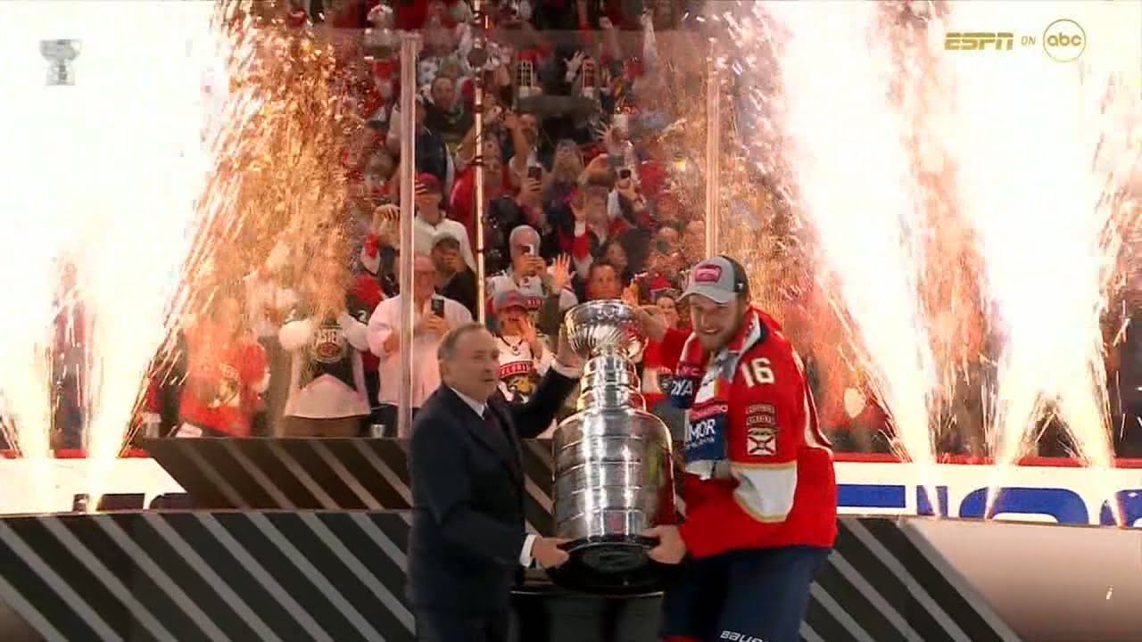 Florida Panthers Win Stanley Cup (2024) (Last 95 Seconds + Full Celebration) (ABC Broadcast)