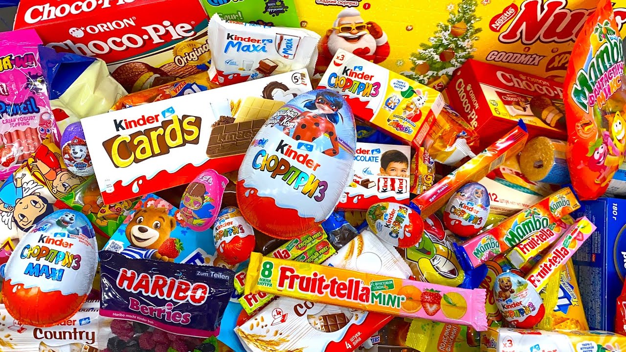 300 Конфет и Сладостей 🤯 Мега Шоппинг! Киндеры, M&M’s, Skittles, Lay’s, Oreo.Shopping a lot of candy