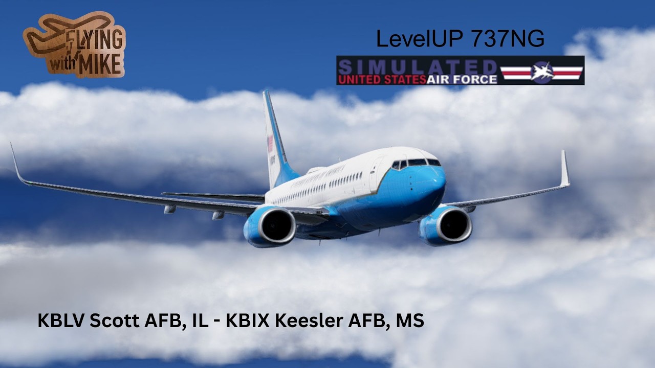 | LevelUP 737NG| Keesler AFB to Randolph Air Force Base|