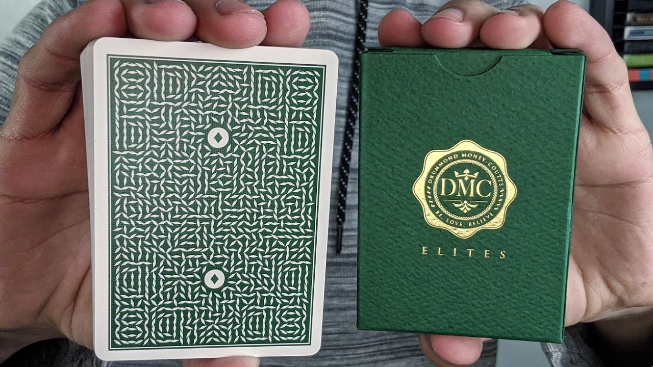 DMC Elites: Marked Deck (Forest Green) Playing Cards Deck Review!