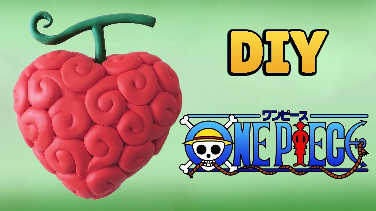DIY: Como Fazer OPE OPE NO MI de ONE PIECE - Devil Fruit Tutorial #diyanime