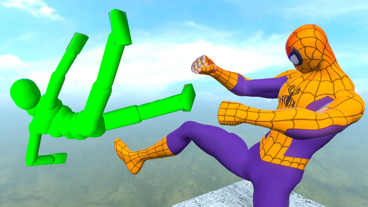 spiderman ragdolls compilation #208