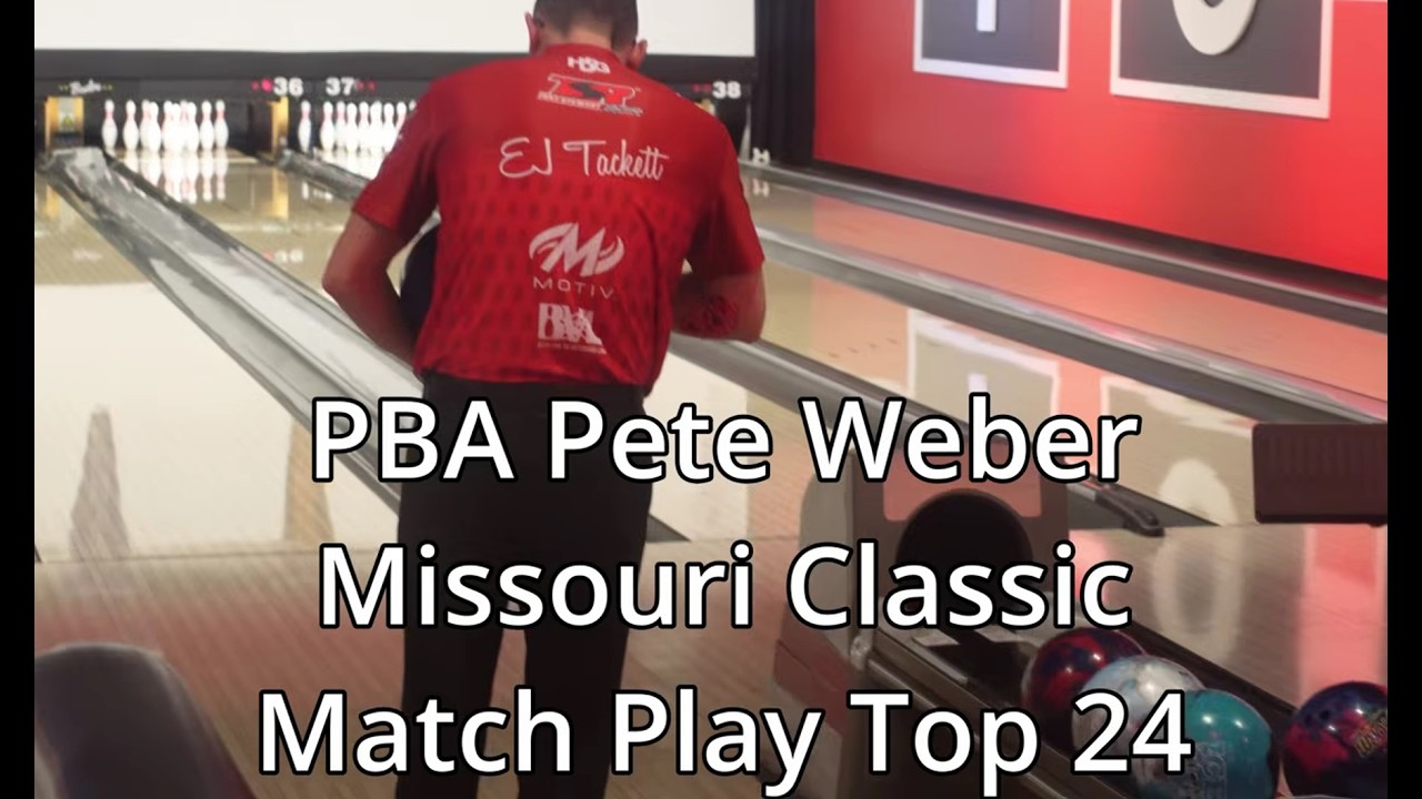 Top 24 Match Play PBA Pete Weber Missouri Classic