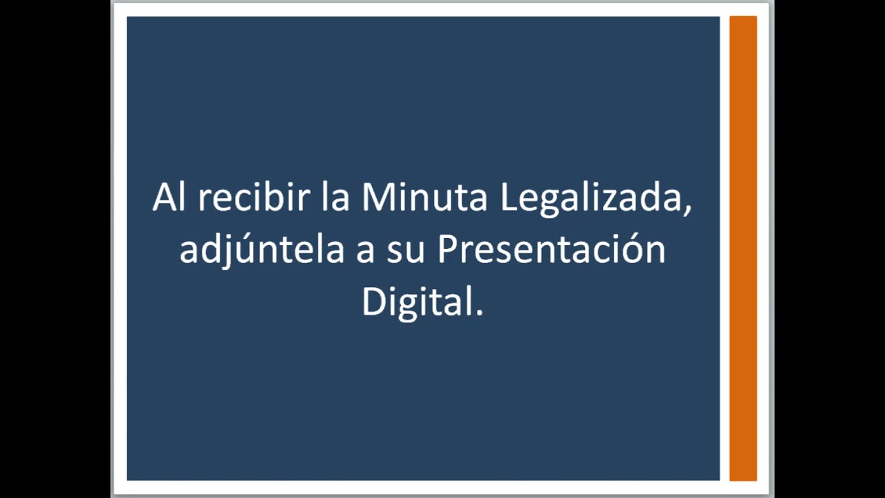 Presentación Digital Judicial - Tutorial