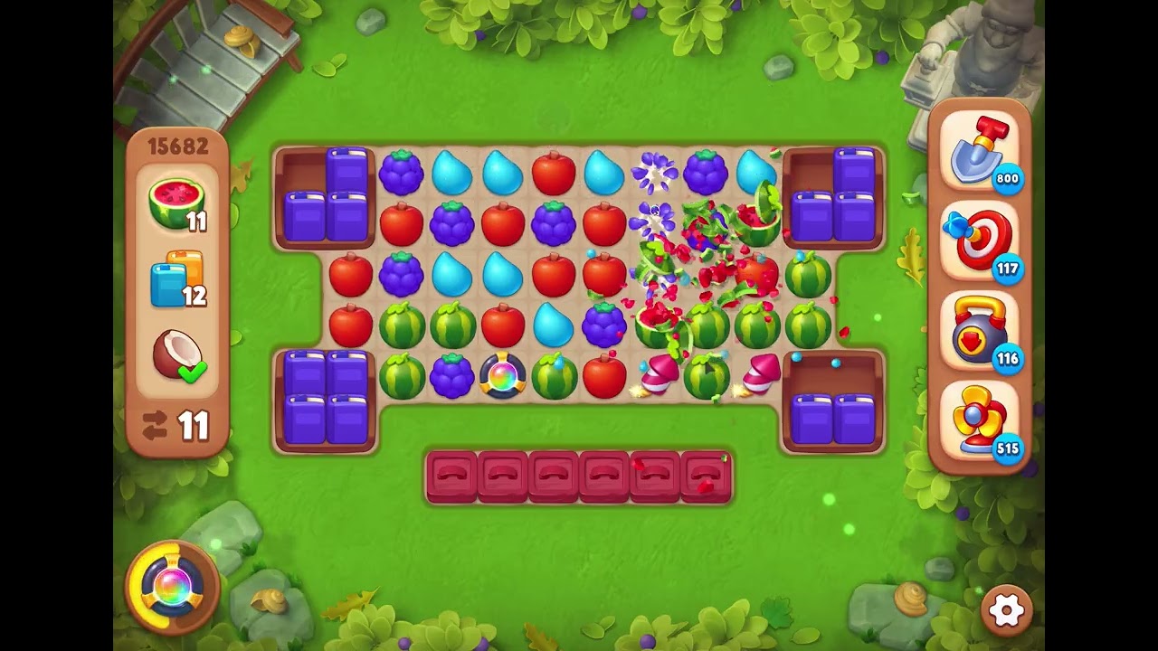 GardenScapes Level 15682 no boosters 