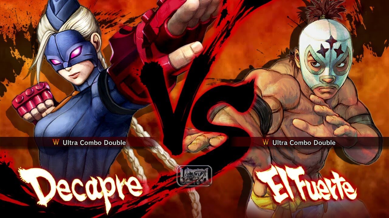 Ultra Street Fighter 4 - Decapre Vs El Fuerte [Hardest]