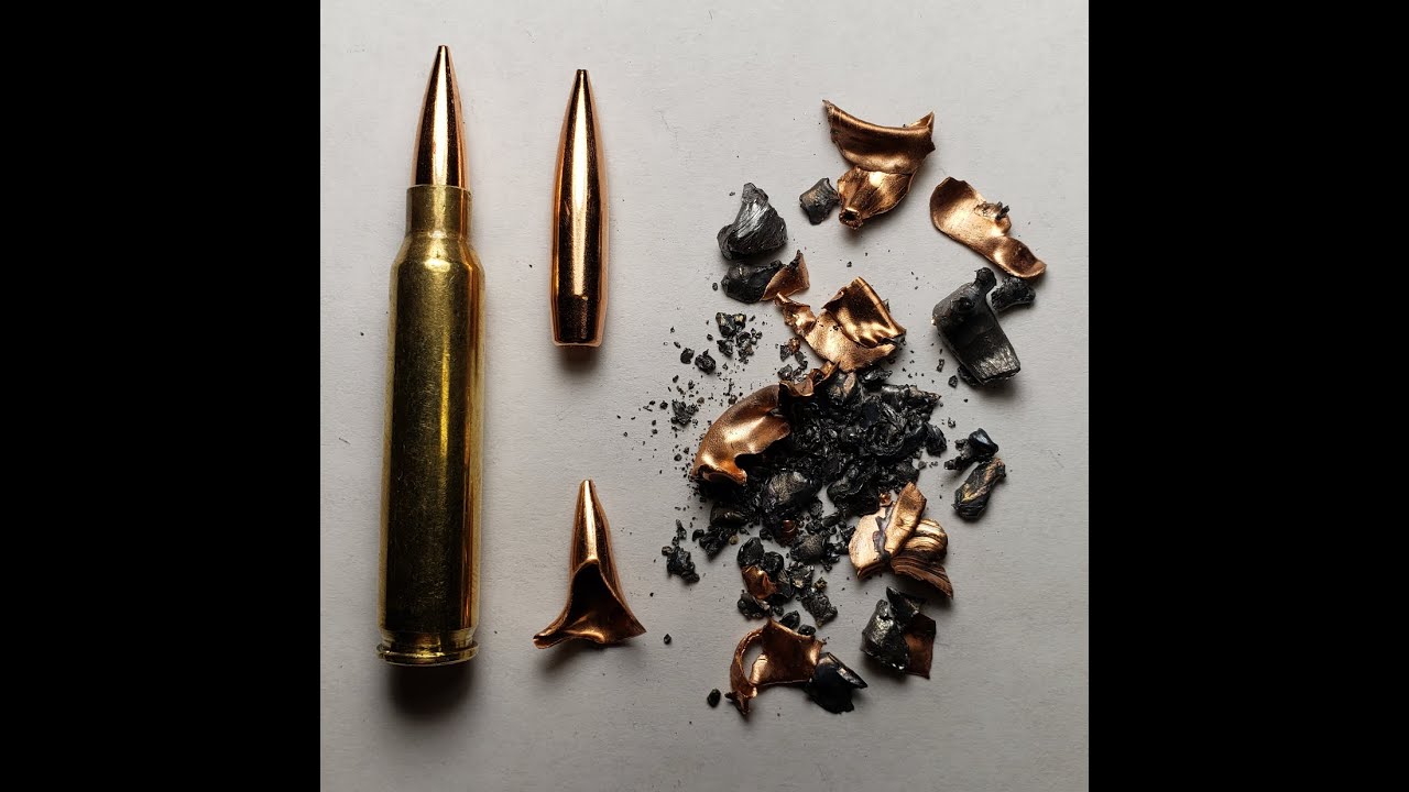 223 Remington 80,5 гран Berger Fullbore Target баллистический гелевый тест