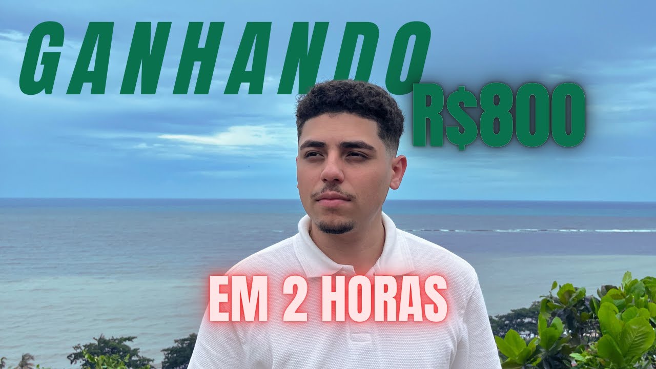 Como Consegui R$800 em 2 Horas