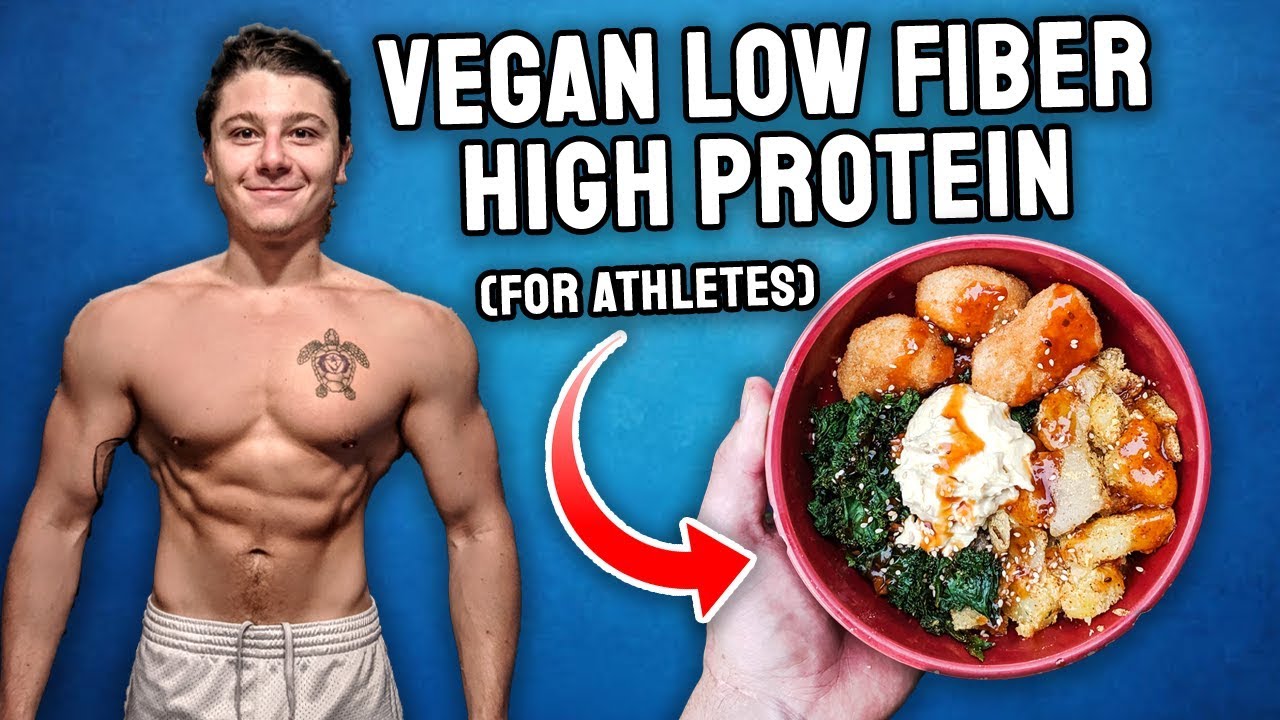 Full Day Of High Protein/Low(er) Fiber Vegan Bodybuilding Meals