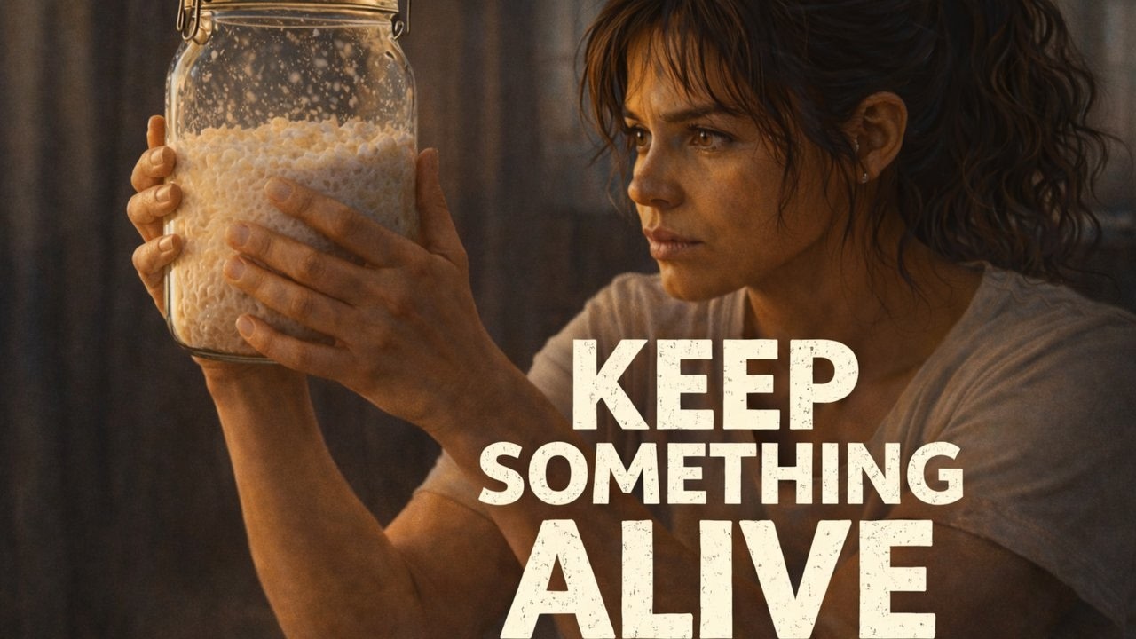 KEEP SOMETHING ALIVE — Sourdough, Silence, and Survival | Djinn & Sonik