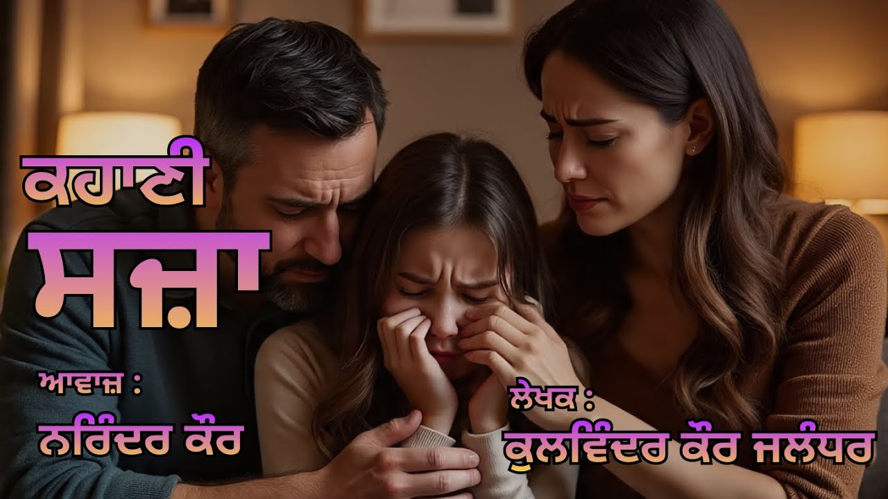 ਕਹਾਣੀ - ਸਜ਼ਾ - ਲੇਖਕ - ਕੁਲਵਿੰਦਰ ਕੌਰ ਜਲੰਧਰ | ਆਵਾਜ਼ ਮੈਡਮ - ਨਰਿੰਦਰ ਕੌਰ | Punjabi Mini Stories