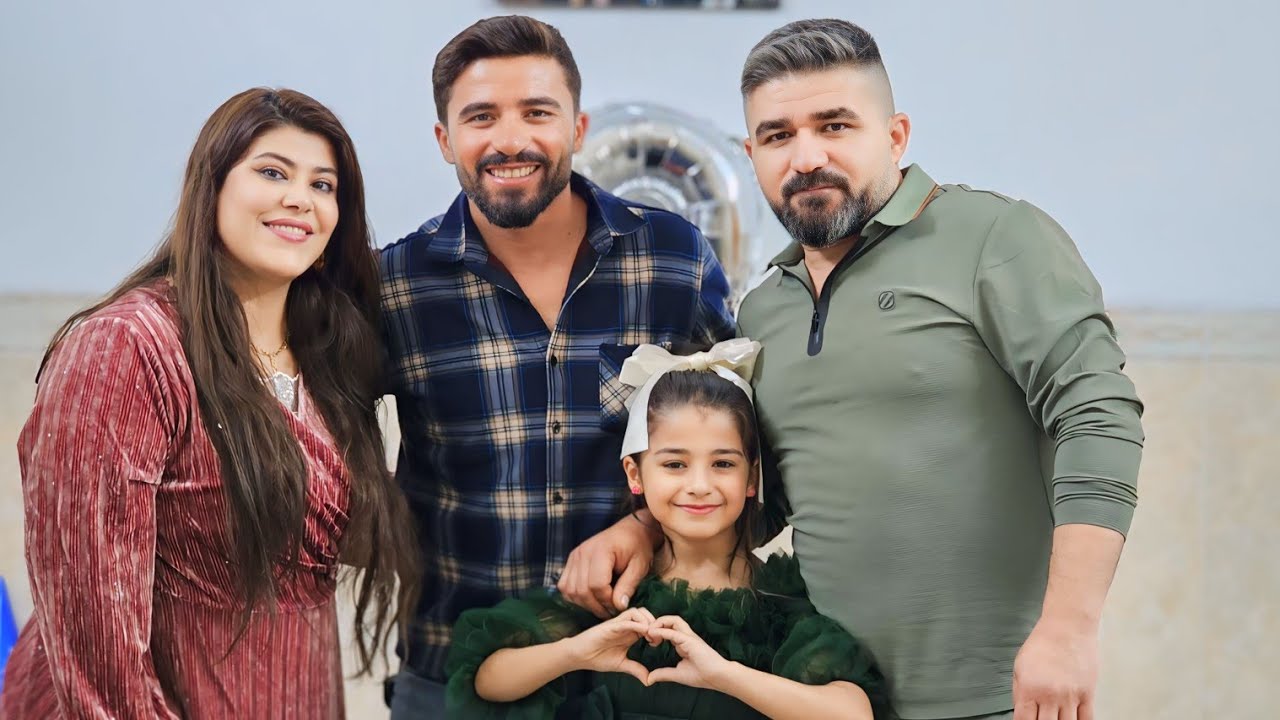 8 سنوات من الحب والسعادة ,,احتفلنا بعيد ميلاد بنتي سارة بحضور عمها احمد( 2024)