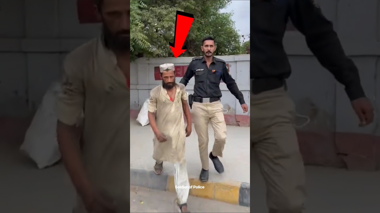 Police ka action 💥 #karachi