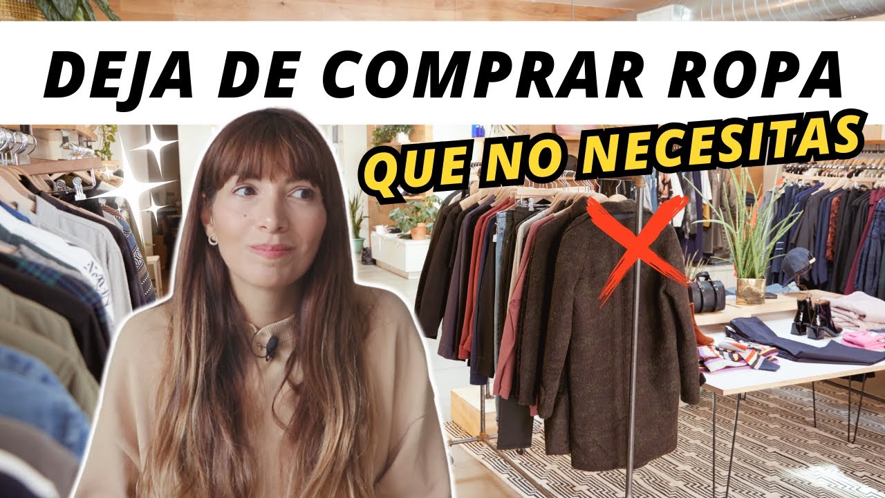 DEJA DE MALGASTAR TU DINERO EN ROPA 🚫💰👗 7 tips para evitar llenar tu armario con compras por impulso