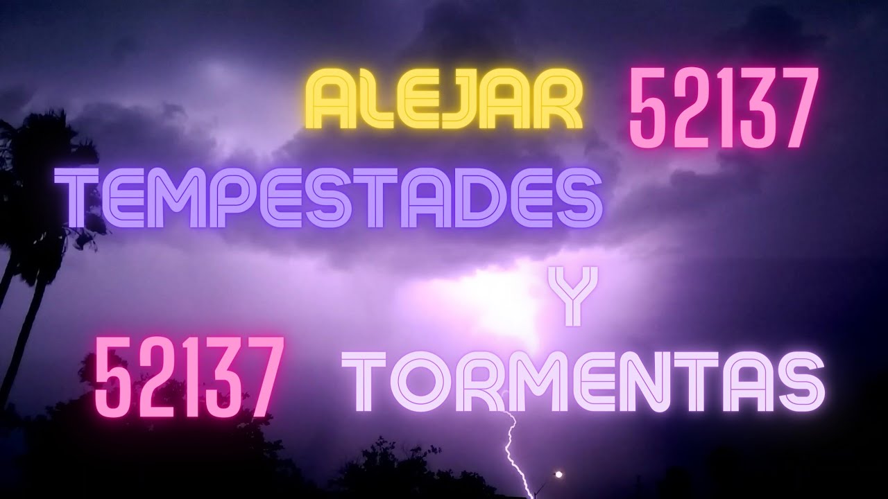 ⛈️ PARA ALEJAR #TEMPORAL #DANAS #codigosagrado ARC&Aacute;NGEL CARONA