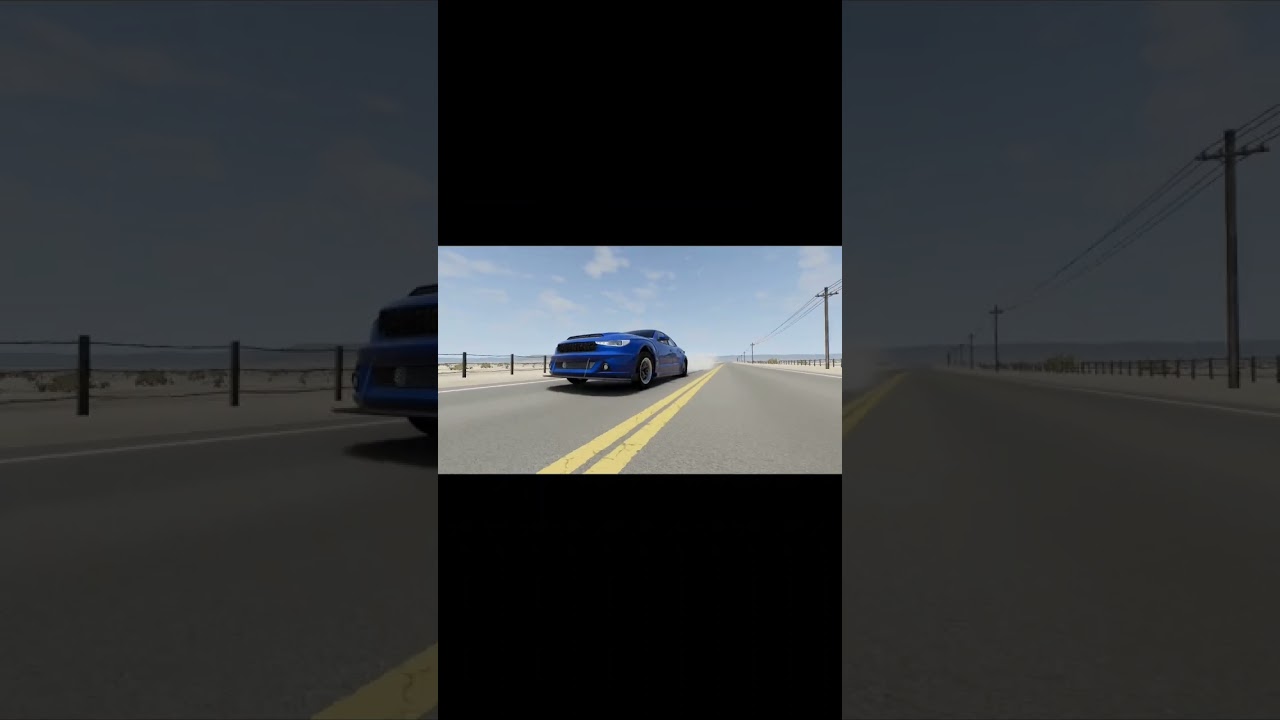 Launch Control in Dodge Charger BeamNG Drive