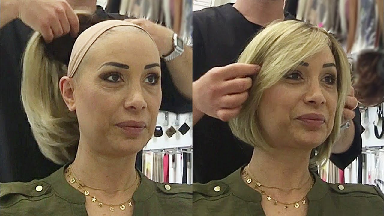 Applicazione Parrucca per Chemioterapia e Alopecia - Come si Applica la parrucca? Shop Parrucche